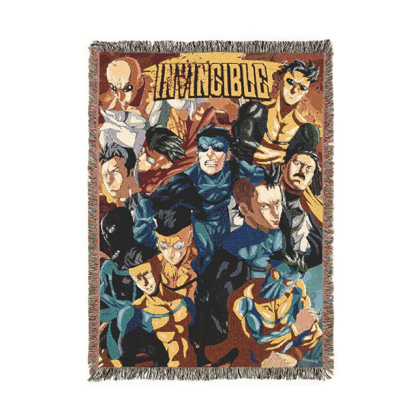 Handmade Invincible War Woven Blankets