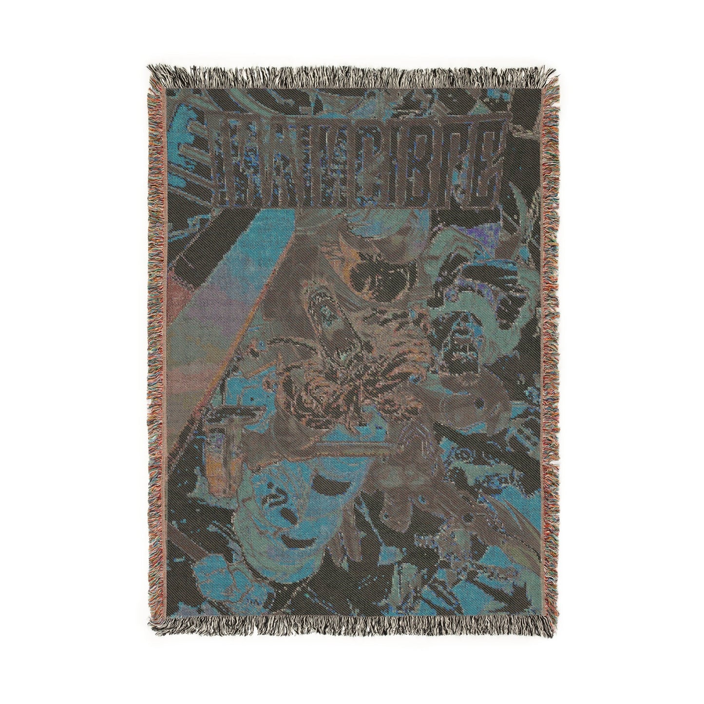 Handmade Battle of the Coalition Woven Blanket